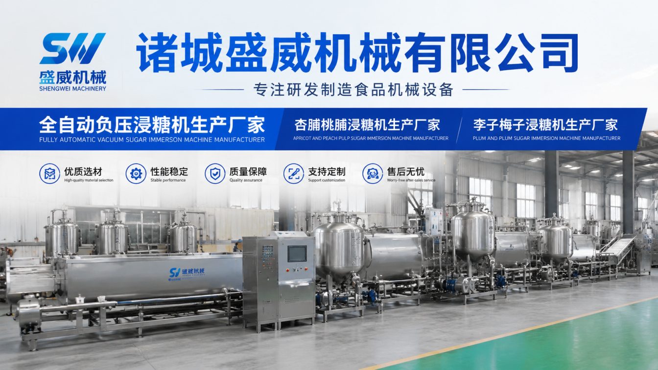固原为果脯加工提供负压浸糖方案